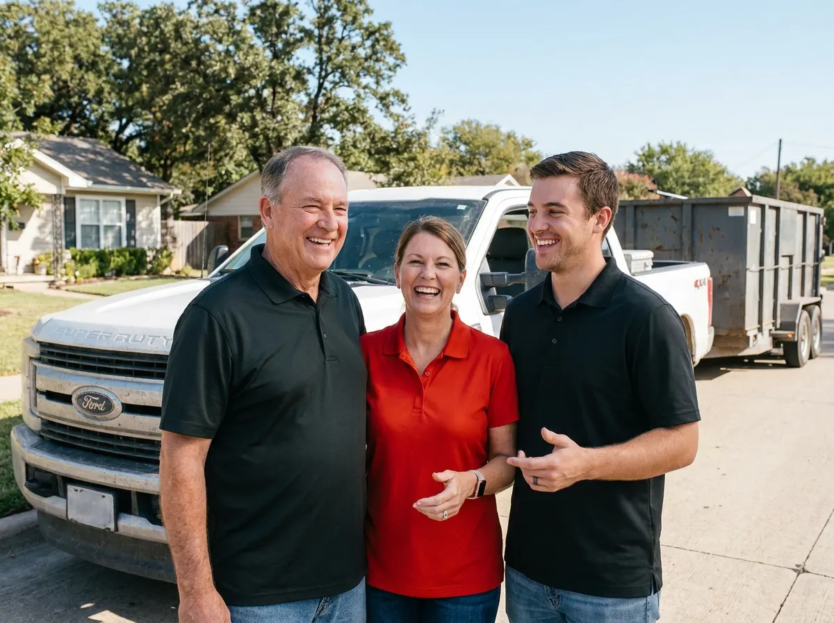 Tossgate Dumpster Rental dumpster rental team in Sherman, TX